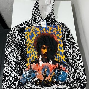 Nordstrom Black and White Patterned Shirt Jacket